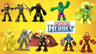 Playskool Heroes Marvel Super Hero Adventures Ultimate Superhero Set from Hasbro [upl. by Malena620]