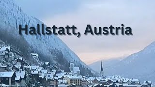 December 2022 Hallstatt Austriamost beautiful village hallstatt austria europe indianineurope [upl. by Odnomar29]