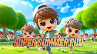 🎶 The Super Health Heroes Adventures 8 Super Summer Fun 🎶 Kids Song 🎶💪🥦🍎🏃‍♀️🏃‍♂️🌞 [upl. by Malamud]