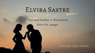 Amor en dualidad poema corto de Elvira Sastre para dedicar [upl. by Akihsay977]