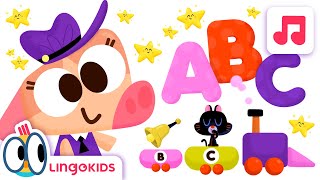 Sing the ABC TRAIN 🚂 🇦🇧🇨  Alphabet Song  Lingokids songs for kids [upl. by Syhr]