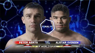 Alistair Overeem v Peter Aerts [upl. by Airetnohs]