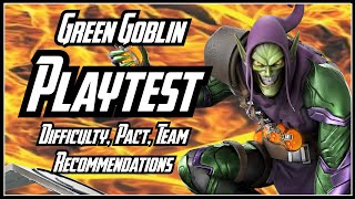 Green Goblin Trial Playtest Use These Teams Pacts and Difficulty Dumbest Trial To Date [upl. by Ettesel]