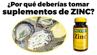 6 formas increíbles que TOMAR ZINC te puede cambiar la salud [upl. by Yeroc]