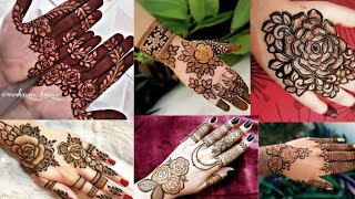 Most beautiful rose mehndi designGulab wali mehandi ki designRoj mehandi Mehndi design Mehndi [upl. by Lebaron912]