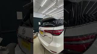 Tinting Windows glasses and windshield of Fortuner using 3M Film shorts fortuner [upl. by Eiramanel]