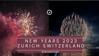 New Years Celebration at Zurich SWITZERLANDNew Years EveWelcoming 2023 vlog [upl. by Dagna]