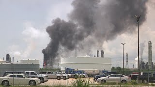 Neighbors concerned over plant fire [upl. by Asetal]