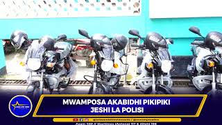 MWAMPOSA AKABIDHI PIKIPIKI JESHI LA POLISI [upl. by Tiphani501]