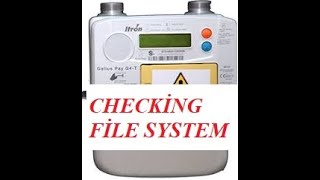 yeni qaz saygacinin ekraninda checking file system yazilir [upl. by Older730]