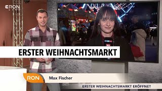 Weihnachtsmarkt in Ludwigshafen  RON TV [upl. by Notsreik781]