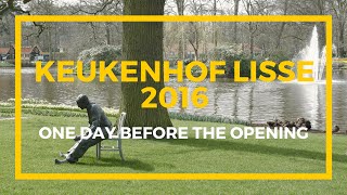 Keukenhof Lisse 2016  the day before opening [upl. by Nahtanaoj]