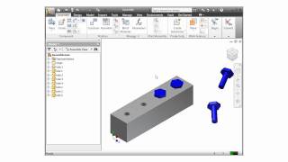 Autodesk Inventor Tutorial  Alt Drag Constraints [upl. by Dnanidref]