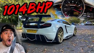 THE 1014BHP MCLAREN MP412C FROM HELL ABSOLUTELY RAPID [upl. by Aible577]