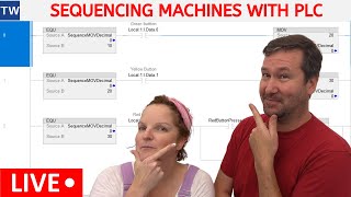 Allen Bradley PLC Programming Sequencer Tutorial Sequence Control [upl. by Drwde870]