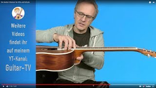 Zwei sehr gute Gitarren für KiTa und Schule  Tipps zum Gitarrenkauf Worauf du achten solltest [upl. by Leitman]