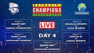 Ratnagiri Champions Trophy 2020  Day 4  Live on Tenniscricketin [upl. by Roter807]