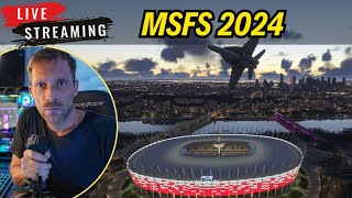 Polska i świat w MSFS 2024  Microsoft Flight Simulator 2024 [upl. by Tybalt604]