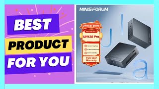 MINISFORUM UH125 Pro Mini PC Intel Core Ultra [upl. by Loeb535]