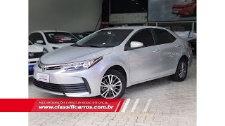 Toyota Corolla GLI 18 Flex Automático 2018 [upl. by Cherise]