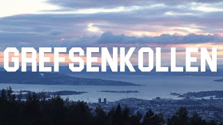 Best hike to Grefsenkollen in Oslo Winter 2021 [upl. by Alywt]