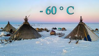 North Nomads life in winter Ural mountains and tundra life Russia Full film [upl. by Pfeffer]