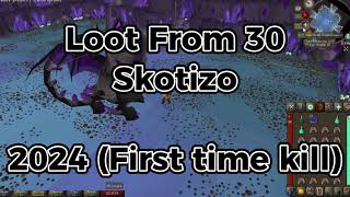 OSRSA Noob fights SKOTIZOLoot From 30 Skotizo 2024 [upl. by Noteek]