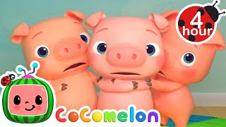 Three Little Pigs🐷🐷🐷  Cocomelon  Nursery Rhymes  Fun Cartoons For Kids [upl. by Fulmer916]