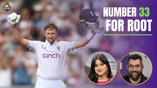 Joe Root slams 33rd Test Ton amp Shaheen Afridi dropped  The Cricket8 Podcast  Megha and Rob [upl. by Carce570]