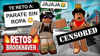 RETOS EXTREMOS en BROOKHAVEN 🔥🤯 ft Zurielinii [upl. by Oflodur989]