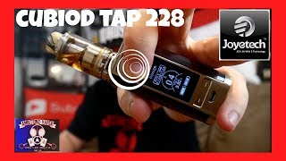 Joyetech Cuboid Tap 228w TC Box Mod Review [upl. by Kirstin]