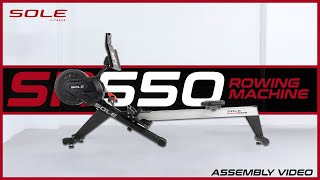 SR550 Rowing Machine Assembly Guide [upl. by Yenial209]