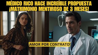 ❤️¡AMOR POR CONTRATO ¡Médico rico contrata a su esposa por 3 meses [upl. by Lertram]