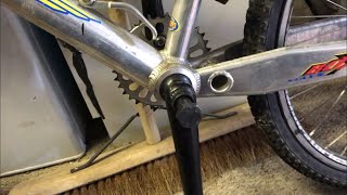 How To Remove A Crankset Profile BMX [upl. by Daphene73]