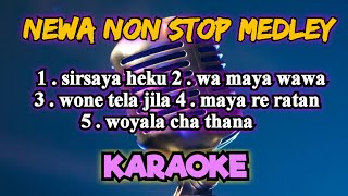 Non Stop Newa Medley Karaoke  Bhim Tuladhar [upl. by Zuckerman487]