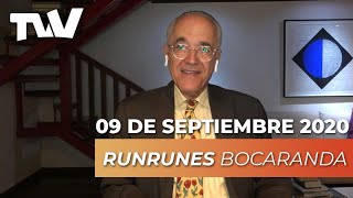 Runrunes de Nelson Bocaranda  9 de Septiembre [upl. by Cadman]