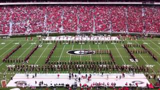 Georgia Redcoat Band  March Medley [upl. by Burnie]