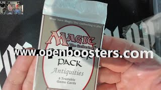 Antiquities Booster opened Lets keep the vids going [upl. by Akerdnuhs]