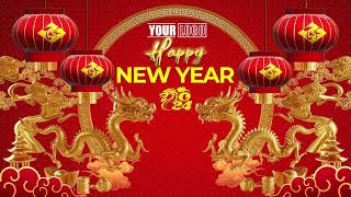 Background Happy New Year visual tết  background chúc mừng năm mới Background tết [upl. by Inait728]