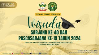 Wisuda Sarjana ke39 dan Pascasarjana ke18 IKIP Siliwangi Tahun 20232024  Sesi 2 [upl. by Yllak]