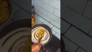 How to make masala dosa at homedosa streetfood tanding offtimevlog youtube shorts [upl. by Tongue]