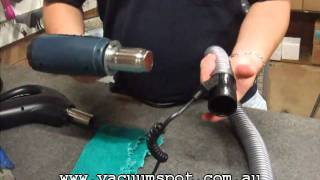 Wertheim 5030 Vacuum Cleaner hose repair [upl. by Salahi606]