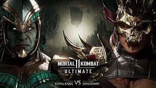 Kotal Kahn vs Shao KahnMortal Kombat 11 Very Hard Challenge [upl. by Llenrub617]