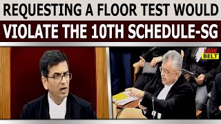 TO REQUEST YOU TO HOLD A FLOOR TEST WOULD VIOLATE 10TH SCHEDULESG⚖️👨🏻‍⚖️ [upl. by Anawahs]