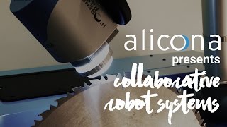 Aliconas cobot system for turbine disk measurement [upl. by Tannie]