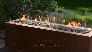 GALIO REMOTE – automatic gas fireplace for your outdoor living space [upl. by Alyekahs]