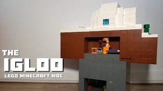 The Igloo Lego Minecraft MOC [upl. by Dnomse346]