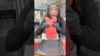 🥶Making the viral Frozen Giant Gummy lifehacks frozengummy hacks [upl. by Arata]