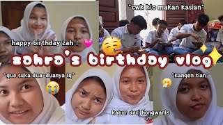 HAPPY BIRTHDAY amp MAKASIH ZAHRAA 🥳✨  ft Aplomb [upl. by Adnaral]