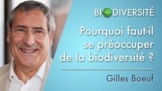 Pourquoi fautil se préoccuper de la biodiversité [upl. by Eggett737]